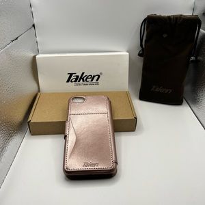 Taken iPhone 7‎ Case NIB. Rose Gold
